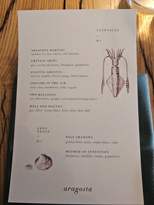 Menu photo 1 Aragosta Deer Isle, ME Menu photo 1 Aragosta Deer Isle, ME