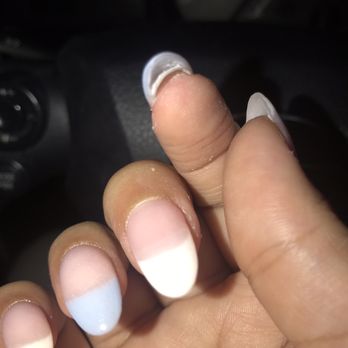 Rio Nails - The tip is not even glued to my nail - Nail Salons Near Me - Miami, Florida Rio Nails - The tip is not even glued to my nail - Nail Salons Near Me - Miami, Florida