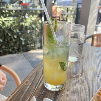 Pinched on the River - Mango mocktails - Mediterranean Near Me - Chicago, Illinois