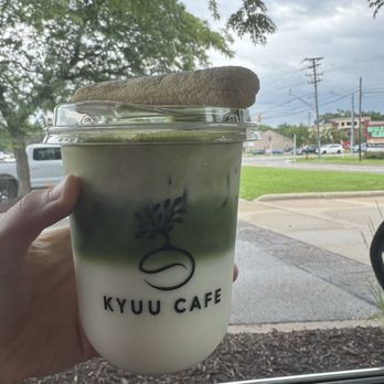 Kyuu Cafe - Tiramisu Matcha - Cafes Near Me - Shelby Township, Michigan