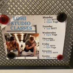 LoHi Athletic Club - Class schedule