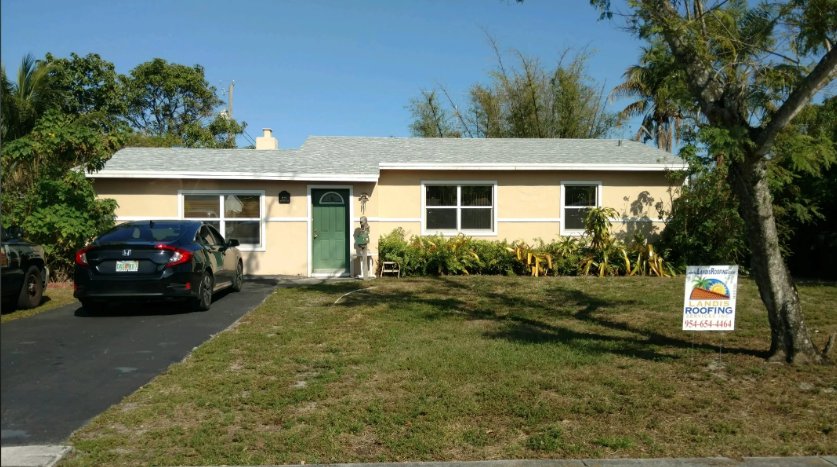 Slide of Landis Roofing Services