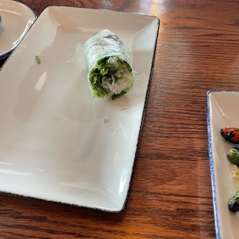 Moon Rabbit - 1/4th fo the pork springrolls, SO GOOD - Vietnamese Near Me - Houston, Texas