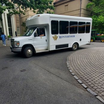 Winterthur - Small busses, that'll transport you throughout the entire estate. - Museums Near Me - Winterthur, Delaware