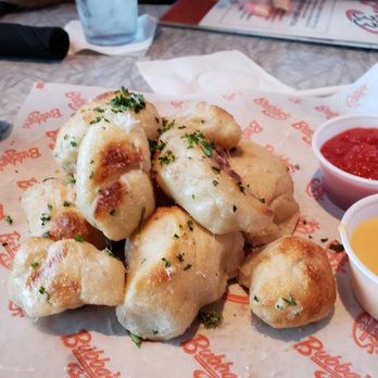 Bubba's 33 - Garlic Knots. The cheese sauce is amazing. - American Near Me - Peoria, Arizona Bubba's 33 - Garlic Knots. The cheese sauce is amazing. - American Near Me - Peoria, Arizona