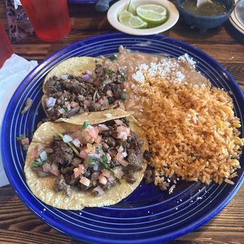 Gloria's Cocina Mexicana - Carne Asada Taco plate - Mexican Near Me - Downey, California Gloria's Cocina Mexicana - Carne Asada Taco plate - Mexican Near Me - Downey, California