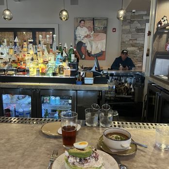 Emeril's Coastal - Wedge salad, gumbo, Sam Adams draught and the man himself. - Seafood Near Me - Miramar Beach, Florida Emeril's Coastal - Wedge salad, gumbo, Sam Adams draught and the man himself. - Seafood Near Me - Miramar Beach, Florida