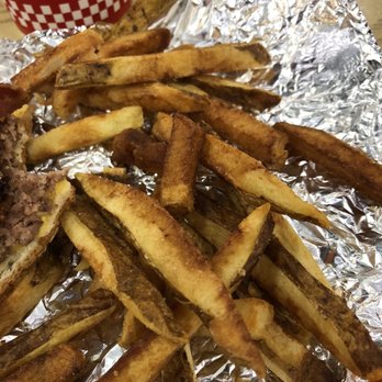 Five Guys - Dry, over-cooked Large Fries - Burgers Near Me - Pigeon Forge, Tennessee
