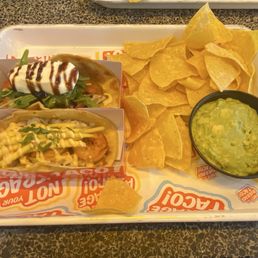 Two Taco Combo- Chicken Milanese, Shrimp & Mango, Guac w/chips Two Taco Combo- Chicken Milanese, Shrimp & Mango, Guac w/chips