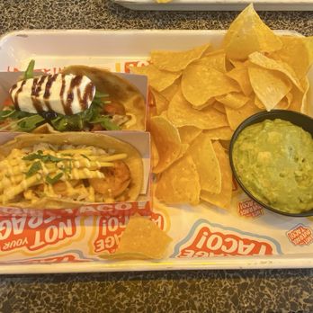 Tony’s Tacos - Two Taco Combo- Chicken Milanese, Shrimp & Mango, Guac w/chips - Tacos Near Me - Garden City, New York Tony’s Tacos - Two Taco Combo- Chicken Milanese, Shrimp & Mango, Guac w/chips - Tacos Near Me - Garden City, New York