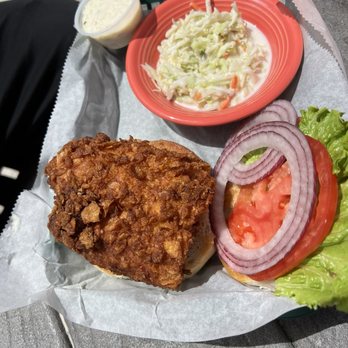 Squid Lips - Crunchy Fish Sandwich - Seafood Near Me - Melbourne, Florida