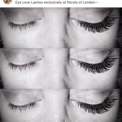 Nicola of London Body and Skin Care - Single Strand Eye Lash Extensions