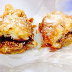 Bondi Surf Seafoods - Deep fried Mars bar.
