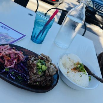 Purple Roots - Chicharrón and rice - Filipino Near Me - Jacksonville, Florida Purple Roots - Chicharrón and rice - Filipino Near Me - Jacksonville, Florida