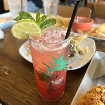 Vida Agave - Strawberry mojito - Tacos Near Me - Galveston, Texas Vida Agave - Strawberry mojito - Tacos Near Me - Galveston, Texas