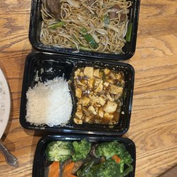 *Mapo Tofu with Pork *Stir Fried Noodles with Beef Brisket *Buddha's Plate *Mapo Tofu with Pork *Stir Fried Noodles with Beef Brisket *Buddha's Plate