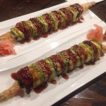Sushi King - I believe this is the golden roll. It was my favorite out of the other 15 we ordered. - Sushi Bars Near Me - Columbia, Maryland Sushi King - I believe this is the golden roll. It was my favorite out of the other 15 we ordered. - Sushi Bars Near Me - Columbia, Maryland