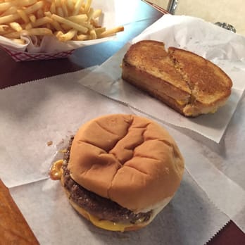 Miller's Bar - Burger cooked medium. Grill cheese on rye and French fries. - Burgers Near Me - Dearborn, Michigan Miller's Bar - Burger cooked medium. Grill cheese on rye and French fries. - Burgers Near Me - Dearborn, Michigan
