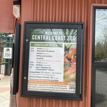 Central Coast Zoo - Zoos Near Me - Atascadero, California Central Coast Zoo - Zoos Near Me - Atascadero, California