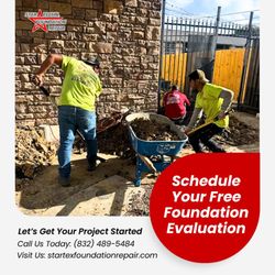 Star Techn. Foundation Repair - Free Estimates *Lifetime Warranty * Most competitive Pricing *Quality work guaranteed