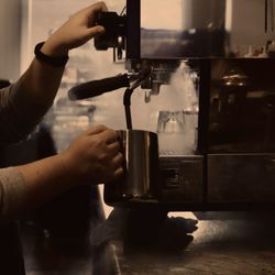 Apostoli Coffee - Milk and steam