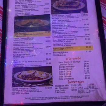 Bones French Quarter - Menu - Dive Bars Near Me - Ballwin, Missouri Bones French Quarter - Menu - Dive Bars Near Me - Ballwin, Missouri