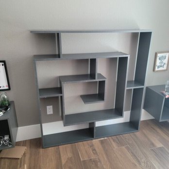 Z Handyman - Wayfair Zig Zag Bookshelf - Furniture Assembly Near Me - Pomona, California