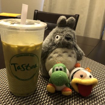 Tastea - 32 oz. Matcha Thai Milk Tea - Coffee & Tea Near Me - Sacramento, California