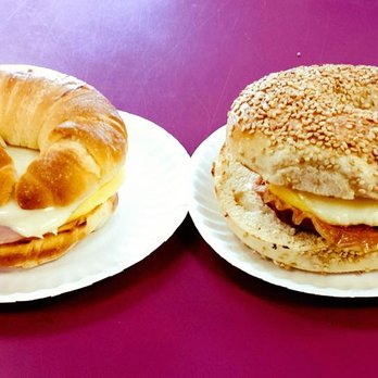 Donut Connection Of Exeter - two sandwiches on paper plates - Donuts Near Me - Exeter, Pennsylvania Donut Connection Of Exeter - two sandwiches on paper plates - Donuts Near Me - Exeter, Pennsylvania