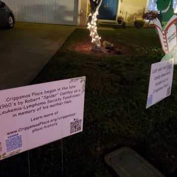 Crippsmas Place - Sign about event's history - Community Service/Non-Profit Near Me - Fremont, California