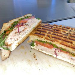 Pesto's La Panineria - While it is a cold samdwhich, the il tacchino is mouth watering when it's pressed too!