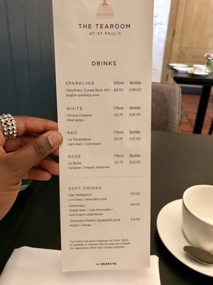 Menu photo 2 The Restaurant at St Paul's London, XGL