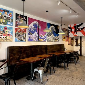 Kung Fu Tea - the interior of a restaurant - Bubble Tea Near Me - Las Vegas, Nevada