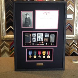 Art & Frame Warehouse - Military shadowbox!