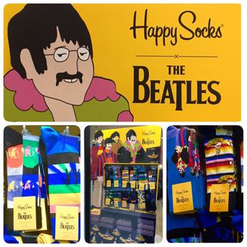 Syd Jerome - The Beatles Happy Socks and Keith Haring socks were featured in the storefront window today! - Men's Clothing Near Me - Chicago, Illinois Syd Jerome - The Beatles Happy Socks and Keith Haring socks were featured in the storefront window today! - Men's Clothing Near Me - Chicago, Illinois