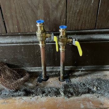 The Mark Plumbing - Rough in for upcoming washer/dryer installation. - Plumbing Near Me
