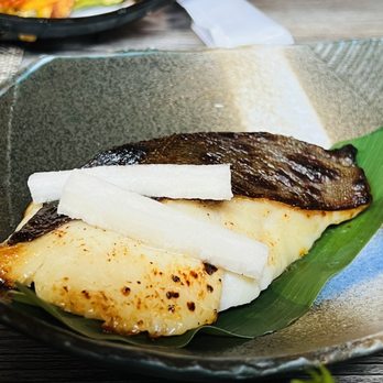 Leichi - Grilled black cod marinated in white miso ($16.50) - Japanese Near Me - Santa Clara, California