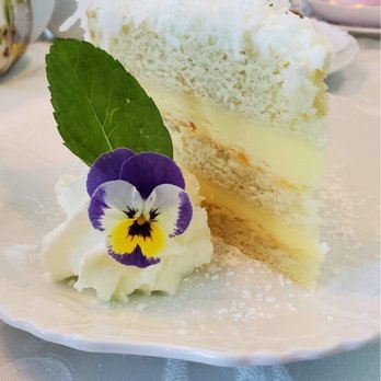 Lisa's Tea Treasures - Coconut cake - Tea Rooms Near Me - Campbell, California Lisa's Tea Treasures - Coconut cake - Tea Rooms Near Me - Campbell, California