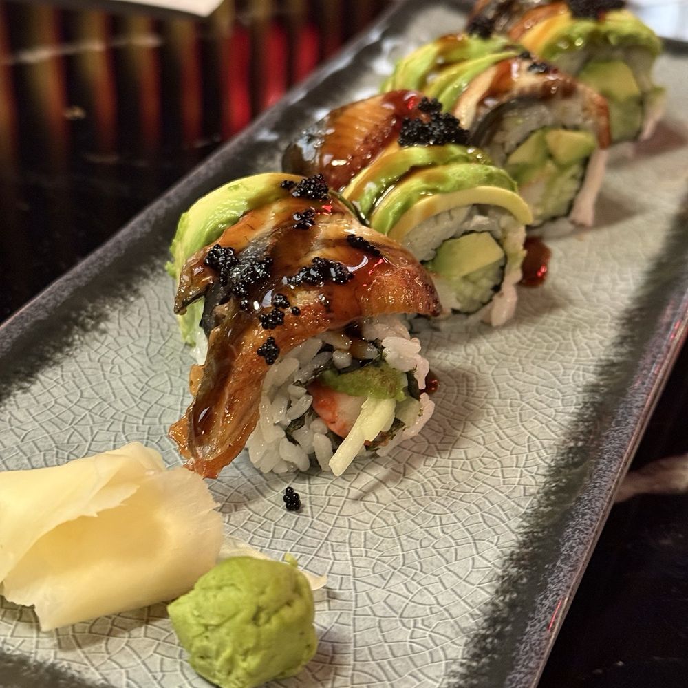 Wild Ocean Sushi and Bar - Black dragon roll - Japanese Near Me - Colonial Heights, Virginia Wild Ocean Sushi and Bar - Black dragon roll - Japanese Near Me - Colonial Heights, Virginia