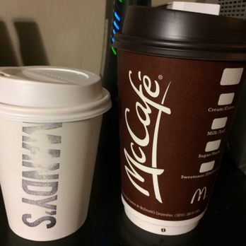 Mandy's - See the difference in size compared to a medium coffee from McDo for under 2$ - Salad Near Me - Montreal, Quebec