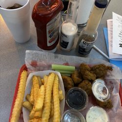 Edz Wingz - French fries and boneless wings