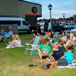 Outer Banks Boarding Company - Premiere of Logan Marshall's surf film "OUTER" in the side yard of Outer Banks Boarding Company.