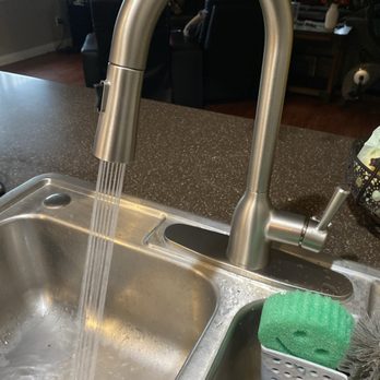 Scott McLeod Plumbing - AFTER (New Moen Faucet installed by Michael and Dalton) - Plumbing Near Me - Rancho Cucamonga, California Scott McLeod Plumbing - AFTER (New Moen Faucet installed by Michael and Dalton) - Plumbing Near Me - Rancho Cucamonga, California