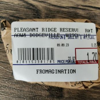 Fromagination - Pleasant Ridge Reserve - Cheese Shops Near Me - Madison, Wisconsin