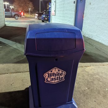 White Castle - Branded garbage bin - Burgers Near Me - Inver Grove Hgts., Minnesota