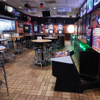 Gatsby's Pizza & Pub - The back gaming / party area. - Pizza Near Me - Arlington Heights, Illinois