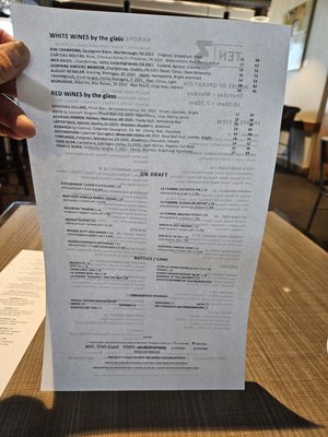 Menu photo 7 TEN 3 Albuquerque, NM