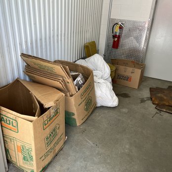 Public Storage - Trash and empty boxes inside the building - Self Storage Near Me - Atlanta, Georgia Public Storage - Trash and empty boxes inside the building - Self Storage Near Me - Atlanta, Georgia