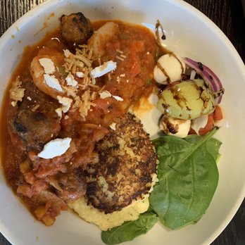 Wild Thyme Bistro - Italian sausage and shrimp - New American Near Me - Kanab, Utah