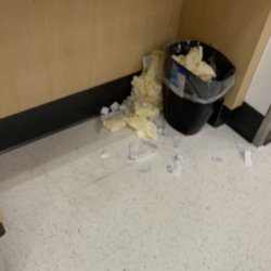 CVS Pharmacy - Gloves and bandages from vaccines